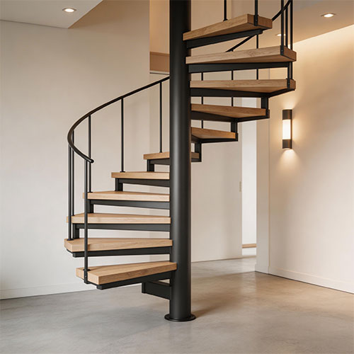 Space-Saver: Modular Alternating Tread Staircase for Compact Urban Lofts