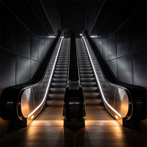 Light-Rail: Motion-Activated LED Integrated Aluminum Handrail