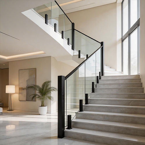 Fusion-Picket: Metal Pickets with Integrated Glass Panel Sections