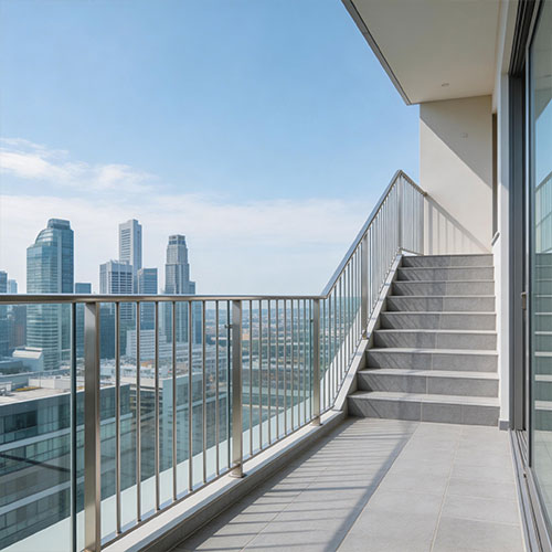 Safe-Wire: Vertical Cable Balustrade (Non-Climbable for Child Safety)