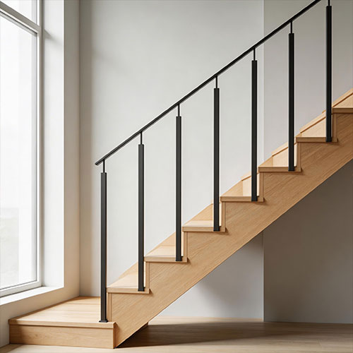 Blade-Post: Ultra-Slim Solid Stainless Steel Flat Bar Balustrade System