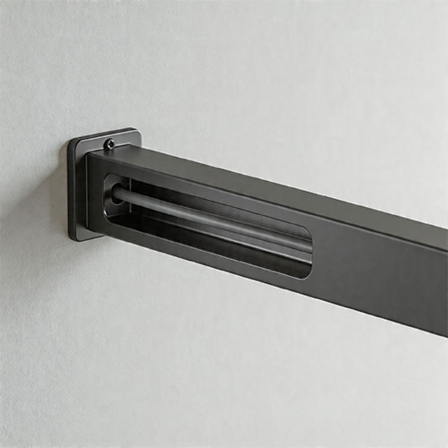 Integrated LED Handrail Brackets with Internal Cable Channels