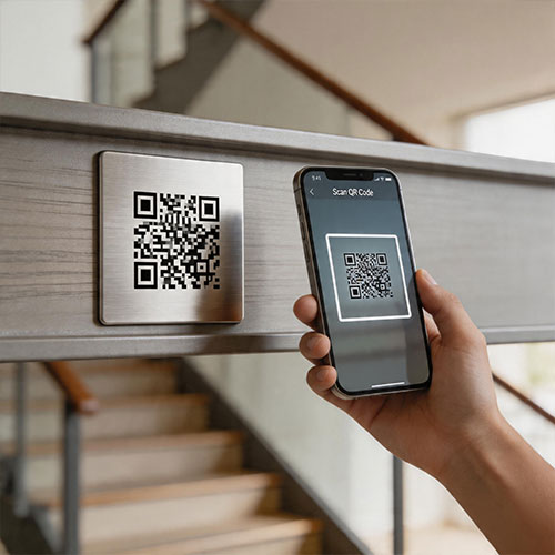 Smart-Link: QR-Coded Installation Support Plaque