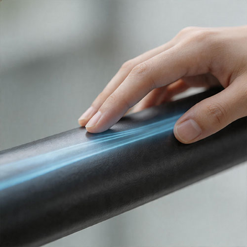 Interactive Touch-Sensitive LED Handrail Connection System