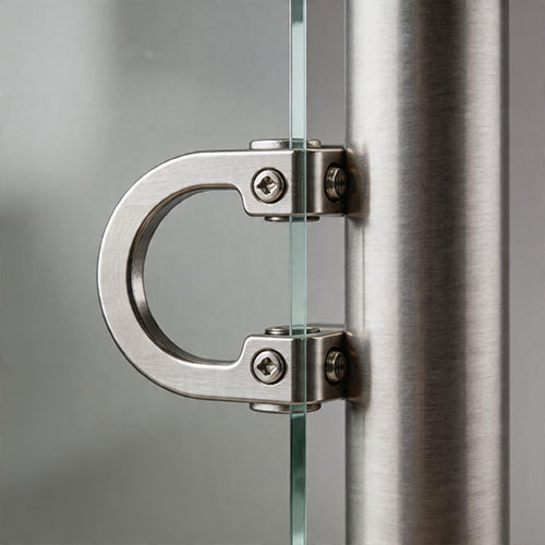 Heavy-Duty Friction Glass Clamps for Post-to-Post Systems