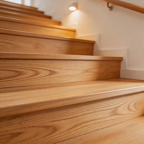 A-Grade European White Oak Solid Timber Treads